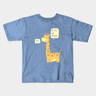 Giraffe Problems! Kids T-Shirt